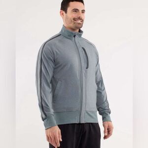 Lululemon Kung Fu Jacket II Heathered Deep Shore
